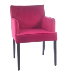 Sessio Diem Fauteuil contemporain rembourré en tissu et pieds en bois* Chaise De Salle à Manger|Chaise Salon