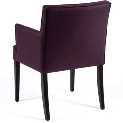 Sessio Diem Fauteuil contemporain rembourré en tissu et pieds en bois* Chaise De Salle à Manger|Chaise Salon