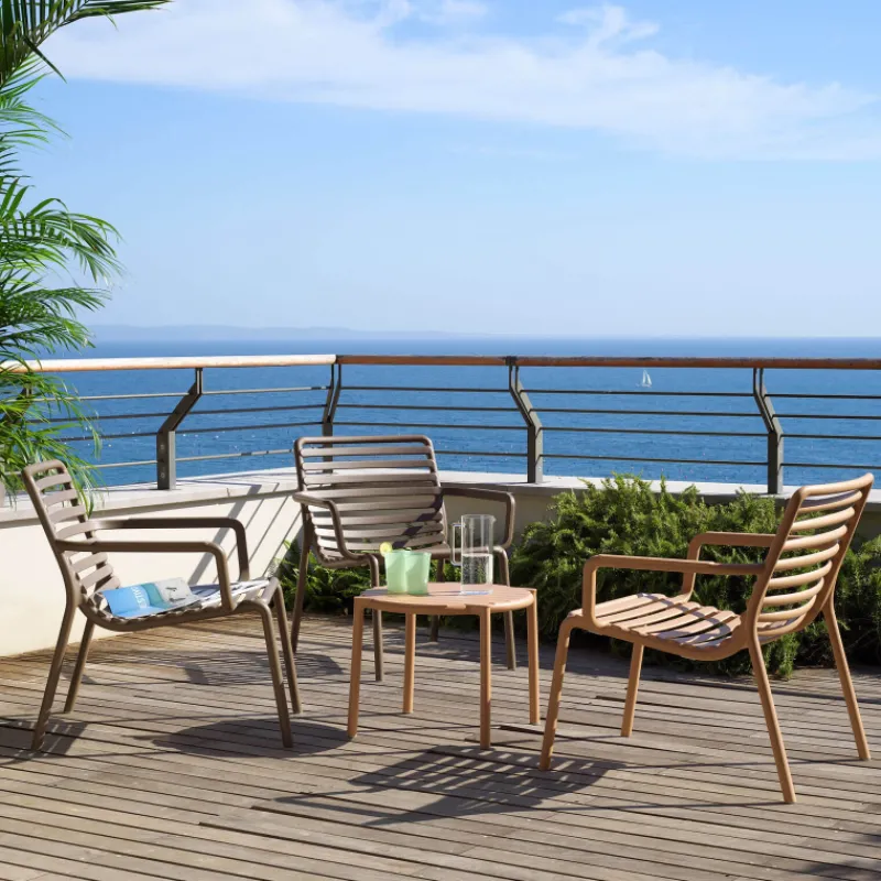 Doga Fauteuil de jardin bas relax design italien* Fauteuil De Jardin