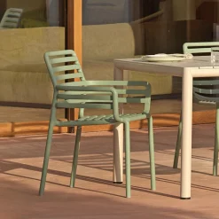 Doga Fauteuil de jardin design empilable fabriqué en Italie* Chaise De Jardin|Fauteuil De Jardin