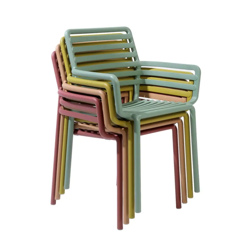 Doga Fauteuil de jardin design empilable fabriqué en Italie* Chaise De Jardin|Fauteuil De Jardin
