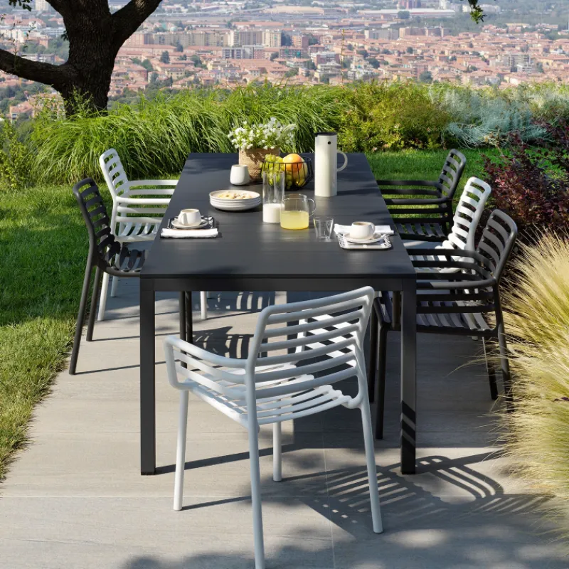 Doga Fauteuil de jardin design empilable fabriqué en Italie* Chaise De Jardin|Fauteuil De Jardin