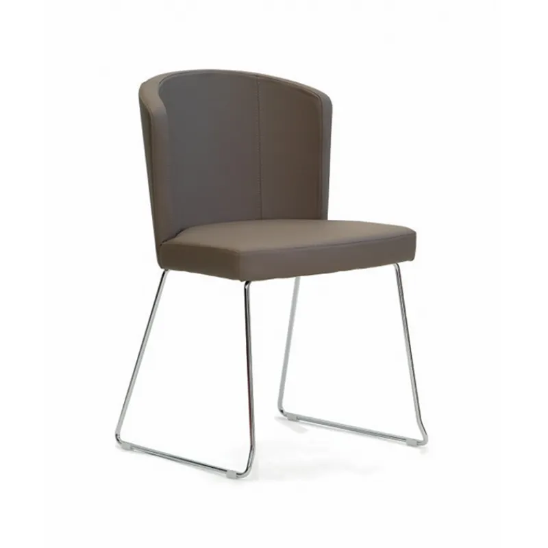 Peressini Doris S Chaise de séjour en synthétique et métal* Chaise De Cuisine|Chaise De Salle à Manger