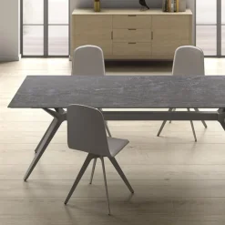 Cancio Eiffel Table extensible moderne en Dekton* Table De Salle à Manger