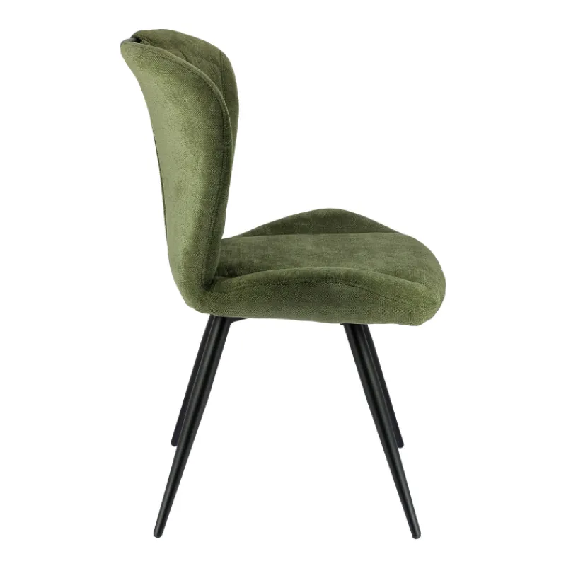 EliseChaise rembourrée pivotante en tissu avec poignée* Chaise De Salle à Manger