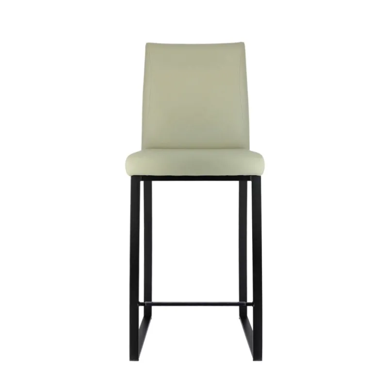 Perfecta Elite Tabouret snack rembourré en simili et métal* Tabouret Snack (assise +/- 65 Cm)|Tabouret De Bar (assise +/- 80 Cm)