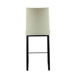 Perfecta Elite Tabouret snack rembourré en simili et métal* Tabouret Snack (assise +/- 65 Cm)|Tabouret De Bar (assise +/- 80 Cm)
