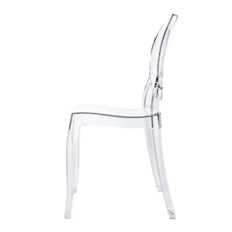 Elizabeth Chaise enfant transparente médaillon* Chaise De Salle à Manger