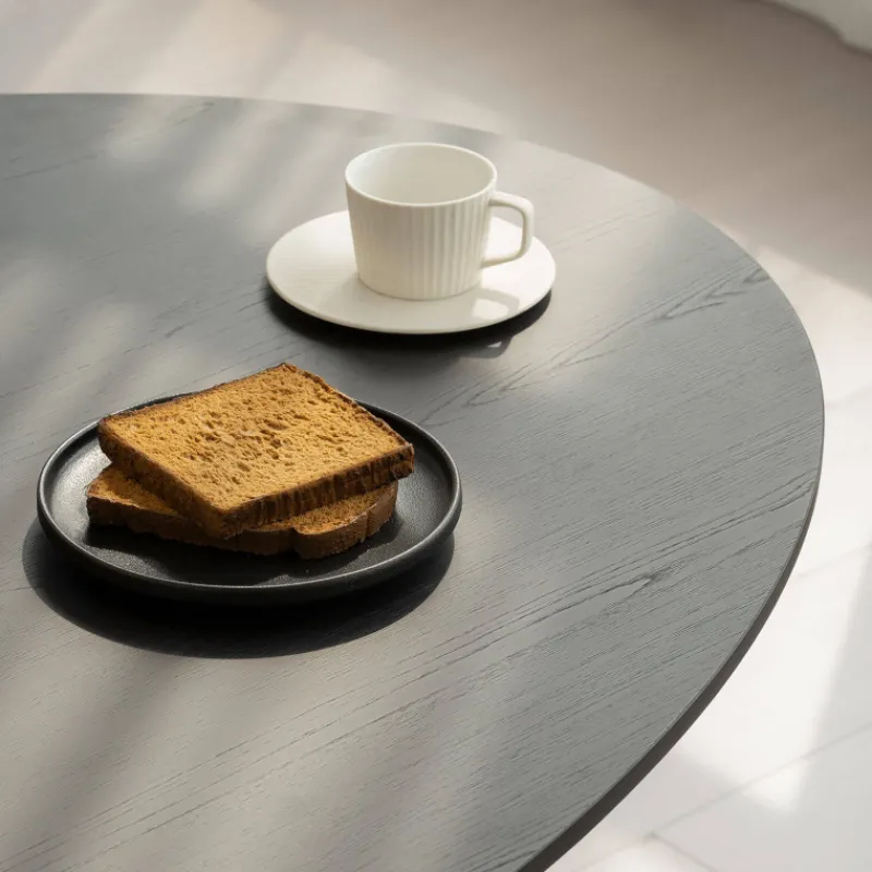 EllaTable design ovale extensible avec pied central* Table De Salle à Manger