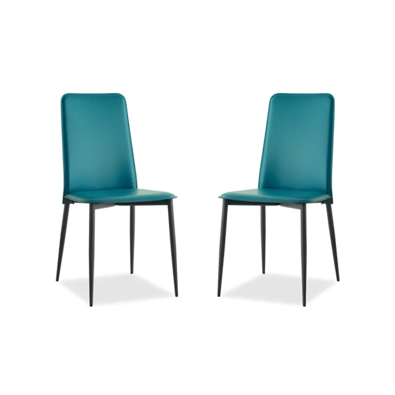 Airnova Ely A Chaise moderne en croûte de cuir* Chaise De Cuisine