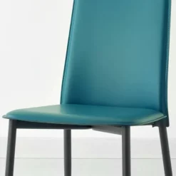 Airnova Ely A Chaise moderne en croûte de cuir* Chaise De Cuisine