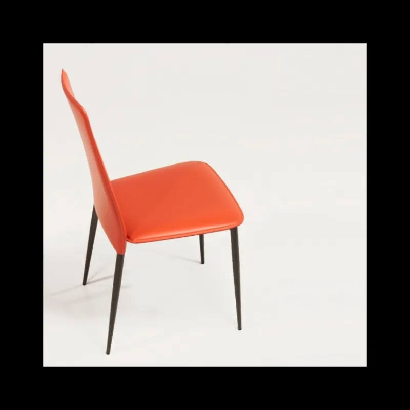 Airnova Ely A Chaise moderne en croûte de cuir* Chaise De Cuisine