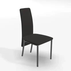 Perfecta Elyn Chaise de séjour contemporaine tissu et pieds métal* Chaise De Salle à Manger