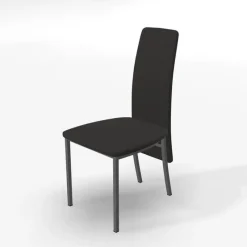 Perfecta Elyn Chaise de séjour contemporaine tissu et pieds métal* Chaise De Salle à Manger