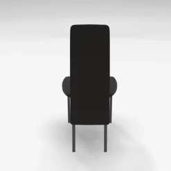 Perfecta Elyn Chaise de séjour contemporaine tissu et pieds métal* Chaise De Salle à Manger