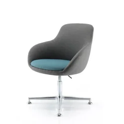 Sokoa Eneka 02 Fauteuil bridge pivotant et réglable origine France* Chaise De Salle à Manger|Chaise De Bureau