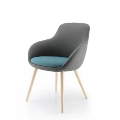 Sokoa Eneka 02 Fauteuil made in France confortable en tissu* Fauteuil De Salon
