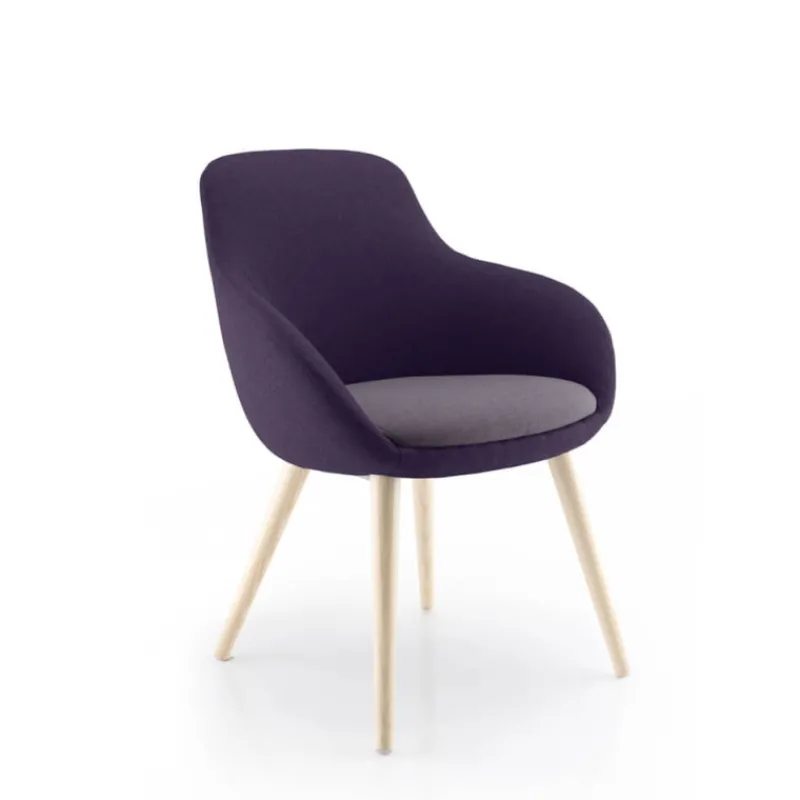 Sokoa Eneka 02 Fauteuil made in France confortable en tissu* Fauteuil De Salon