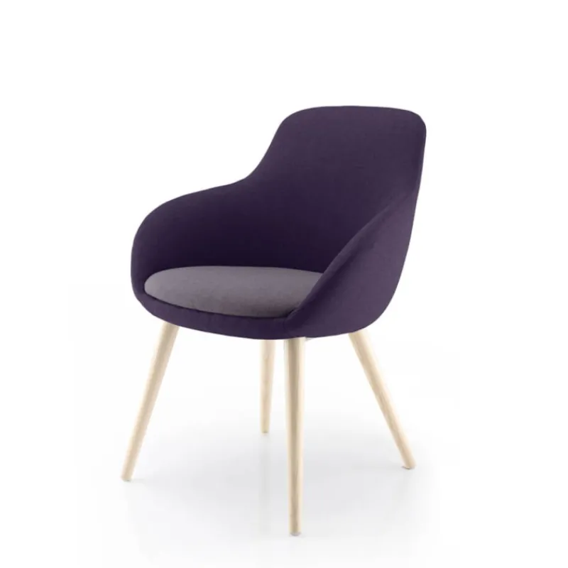 Sokoa Eneka 02 Fauteuil made in France confortable en tissu* Fauteuil De Salon