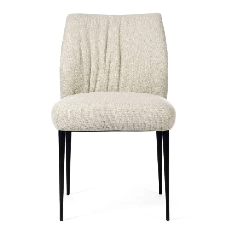 Mobitec Enora Chaise ® moderne en tissu et pieds en métal* Chaise De Salle à Manger