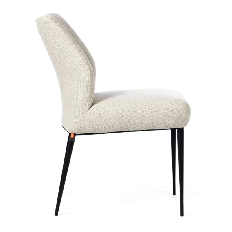 Mobitec Enora Chaise ® moderne en tissu et pieds en métal* Chaise De Salle à Manger