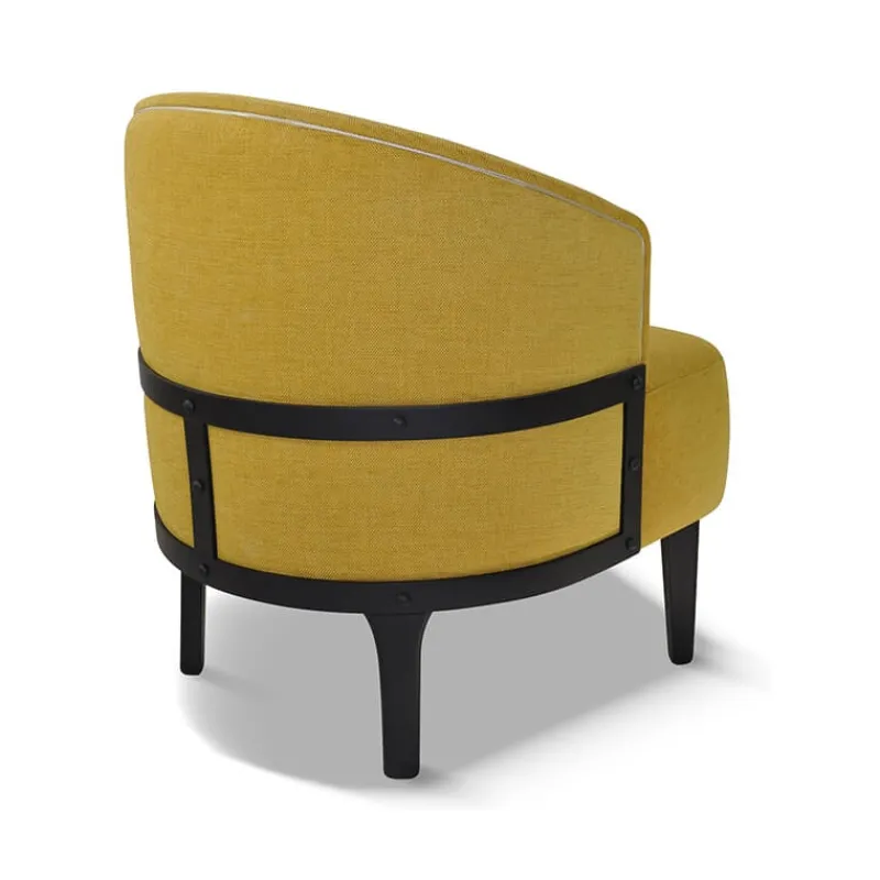 Paget Factory Fauteuil vintage en tissu fabriqué en France* Fauteuil De Salon