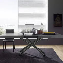 Altacom Fahrenheit Table extensible design de fabrication italienne en mélaminé* Table De Salle à Manger