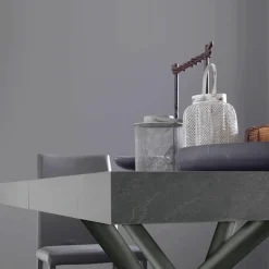 Altacom Fahrenheit Table extensible design de fabrication italienne en mélaminé* Table De Salle à Manger