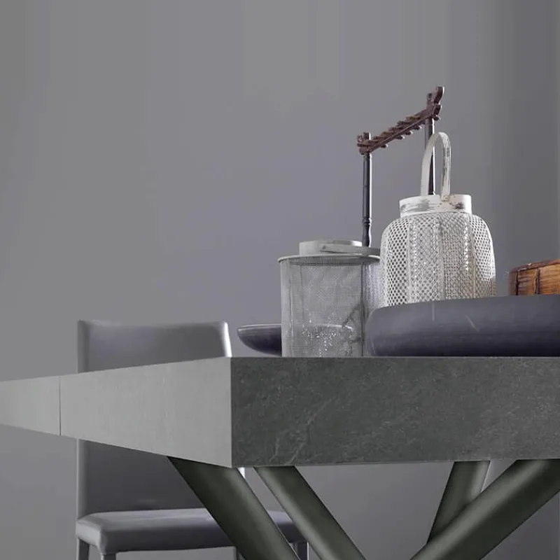 Altacom Fahrenheit Table extensible design de fabrication italienne en mélaminé* Table De Salle à Manger
