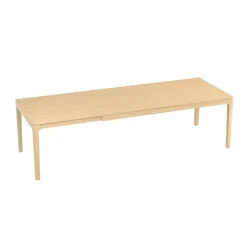 Theuns Fiera Table à manger extensible rectangulaire en bois* Table De Salle à Manger
