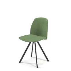 Perfecta Figaro Chaise moderne pivotante en tissu fabriquée en Belgique* Chaise De Salle à Manger|Chaise De Bureau