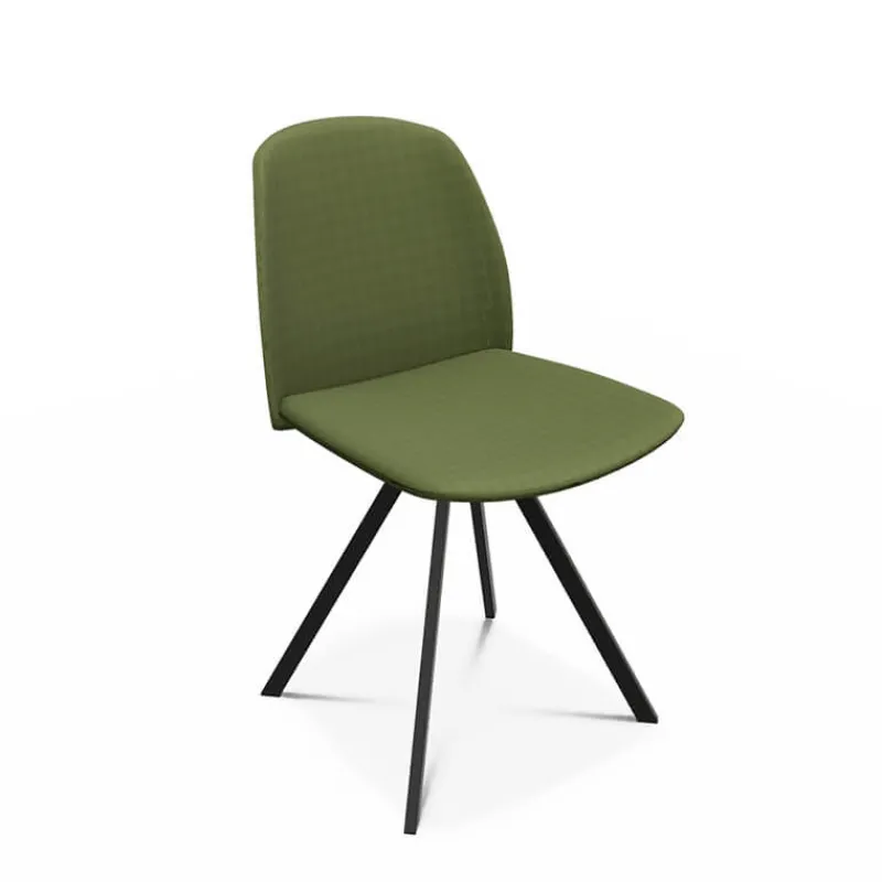 Perfecta Figaro Chaise moderne pivotante en tissu fabriquée en Belgique* Chaise De Salle à Manger|Chaise De Bureau