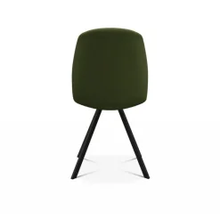 Perfecta Figaro Chaise moderne pivotante en tissu fabriquée en Belgique* Chaise De Salle à Manger|Chaise De Bureau