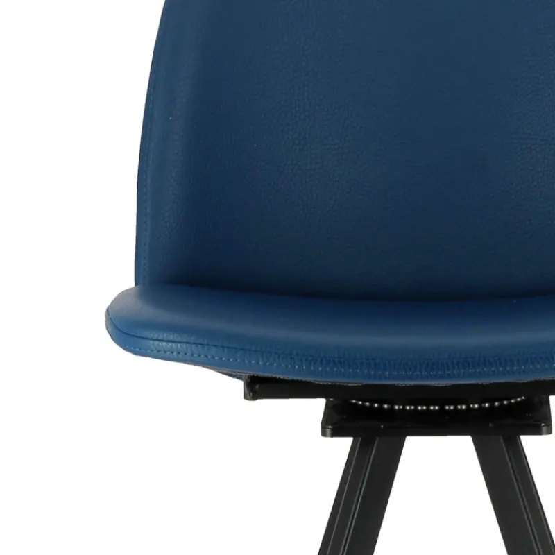 Perfecta Figaro Tabouret snack en simili pivotant moderne fabrication belge* Tabouret Snack (assise +/- 65 Cm)|Tabouret De Bar (assise +/- 80 Cm)
