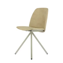 Perfecta Fiona 2 Chaise moderne en tissu et pieds métal* Chaise De Salle à Manger