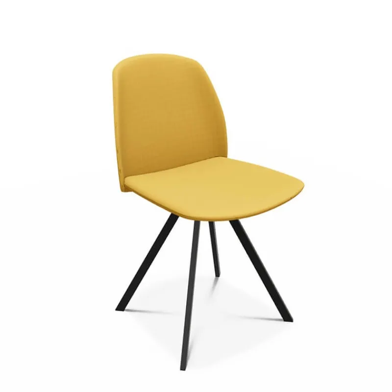 Perfecta Fiona Chaise moderne en tissu de fabrication belge* Chaise De Salle à Manger