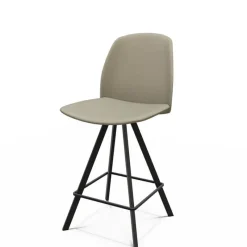 Perfecta Fiona Tabouret snack moderne en tissu fabriqué en Belgique* Tabouret Snack (assise +/- 65 Cm)|Tabouret De Bar (assise +/- 80 Cm)