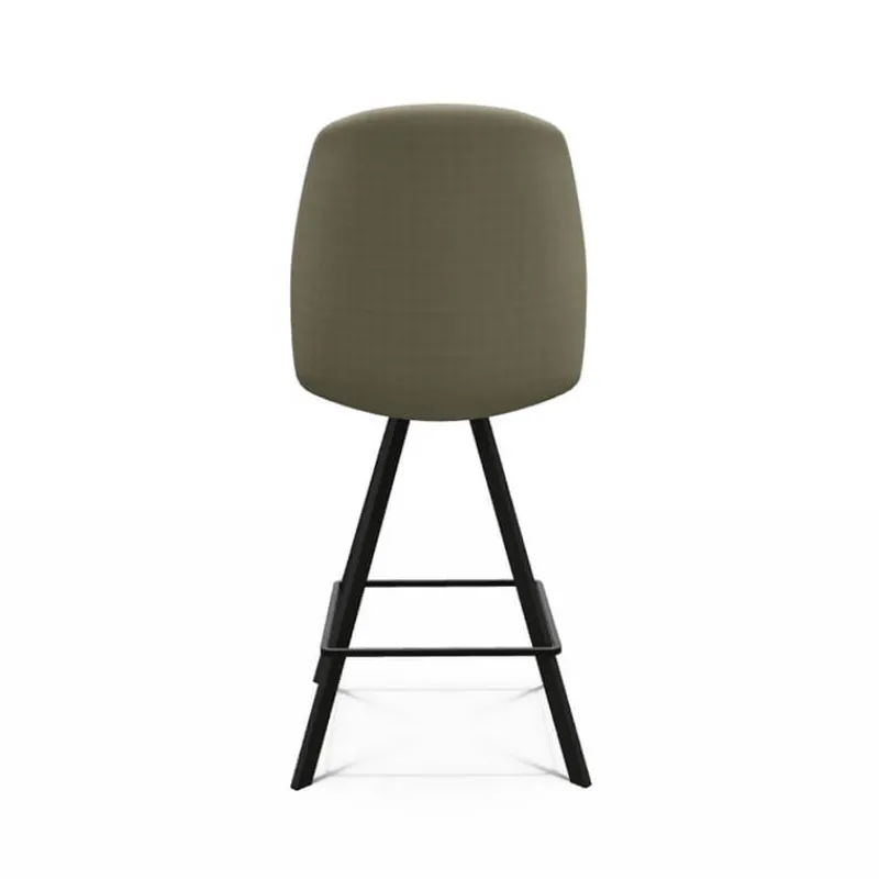 Perfecta Fiona Tabouret snack moderne en tissu fabriqué en Belgique* Tabouret Snack (assise +/- 65 Cm)|Tabouret De Bar (assise +/- 80 Cm)