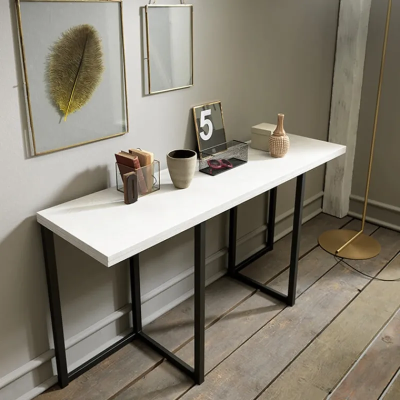 Altacom Flap Table console extensible en mélaminé* Table Pour Petit Espace