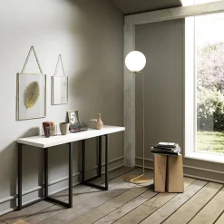 Altacom Flap Table console extensible en mélaminé* Table Pour Petit Espace