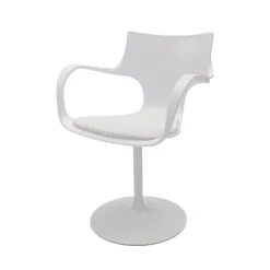 Sovet Italia Flûte Sovet® Chaise design pivotante avec accoudoirs* Chaise De Cuisine|Chaise De Salle à Manger