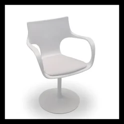 Sovet Italia Flûte Sovet® Chaise design pivotante avec accoudoirs* Chaise De Cuisine|Chaise De Salle à Manger