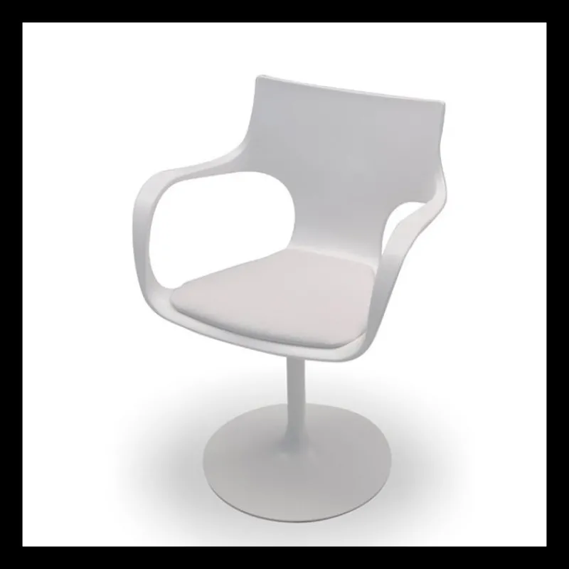 Sovet Italia Flûte Sovet® Chaise design pivotante avec accoudoirs* Chaise De Cuisine|Chaise De Salle à Manger