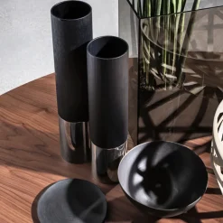 Sovet Italia Flûte Sovet® Table ronde design plateau bois* Table De Salle à Manger