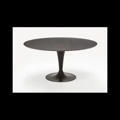 Sovet Italia Flûte Sovet® Table ronde design plateau bois* Table De Salle à Manger