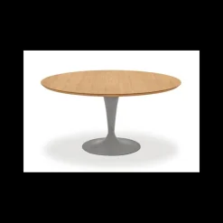 Sovet Italia Flûte Sovet® Table ronde design plateau bois* Table De Salle à Manger