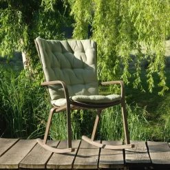 Folio Rocking chair design extérieur réglable en polypropylène* Chaise De Jardin|Fauteuil De Jardin