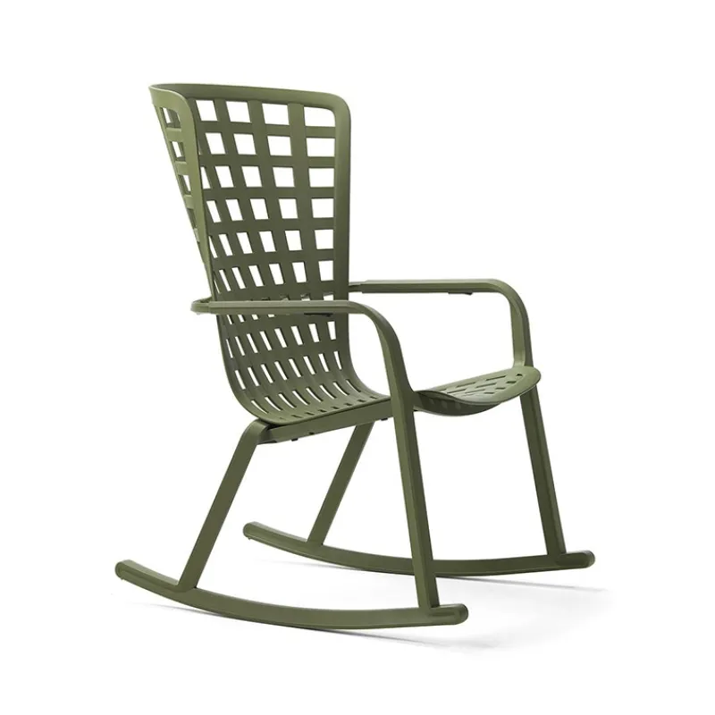 Folio Rocking chair design extérieur réglable en polypropylène* Chaise De Jardin|Fauteuil De Jardin