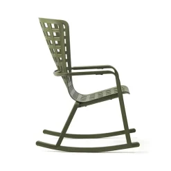 Folio Rocking chair design extérieur réglable en polypropylène* Chaise De Jardin|Fauteuil De Jardin