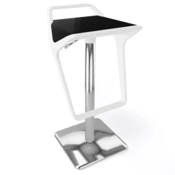 Freedom Tabouret design italien réglable en hauteur et pivotant* Tabouret Snack (assise +/- 65 Cm)|Tabouret De Bar (assise +/- 80 Cm)